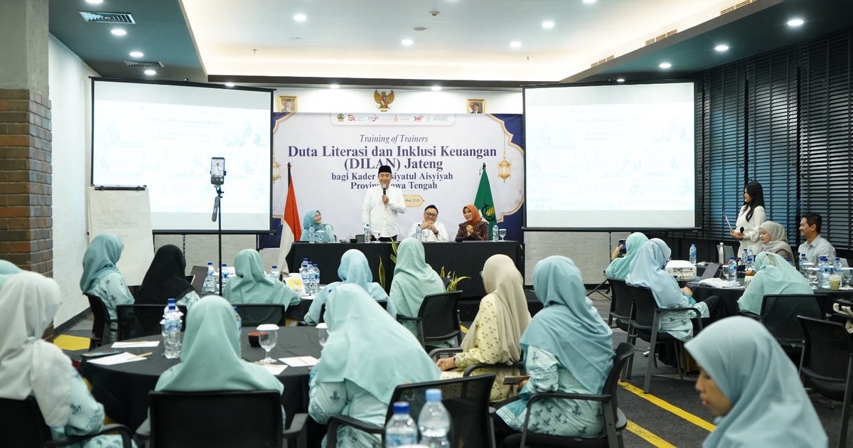 OJK Jateng Gandeng Nasyiatul Aisyiyah, 70 Kader Perempuan Disiapkan Jadi Duta Literasi Keuangan