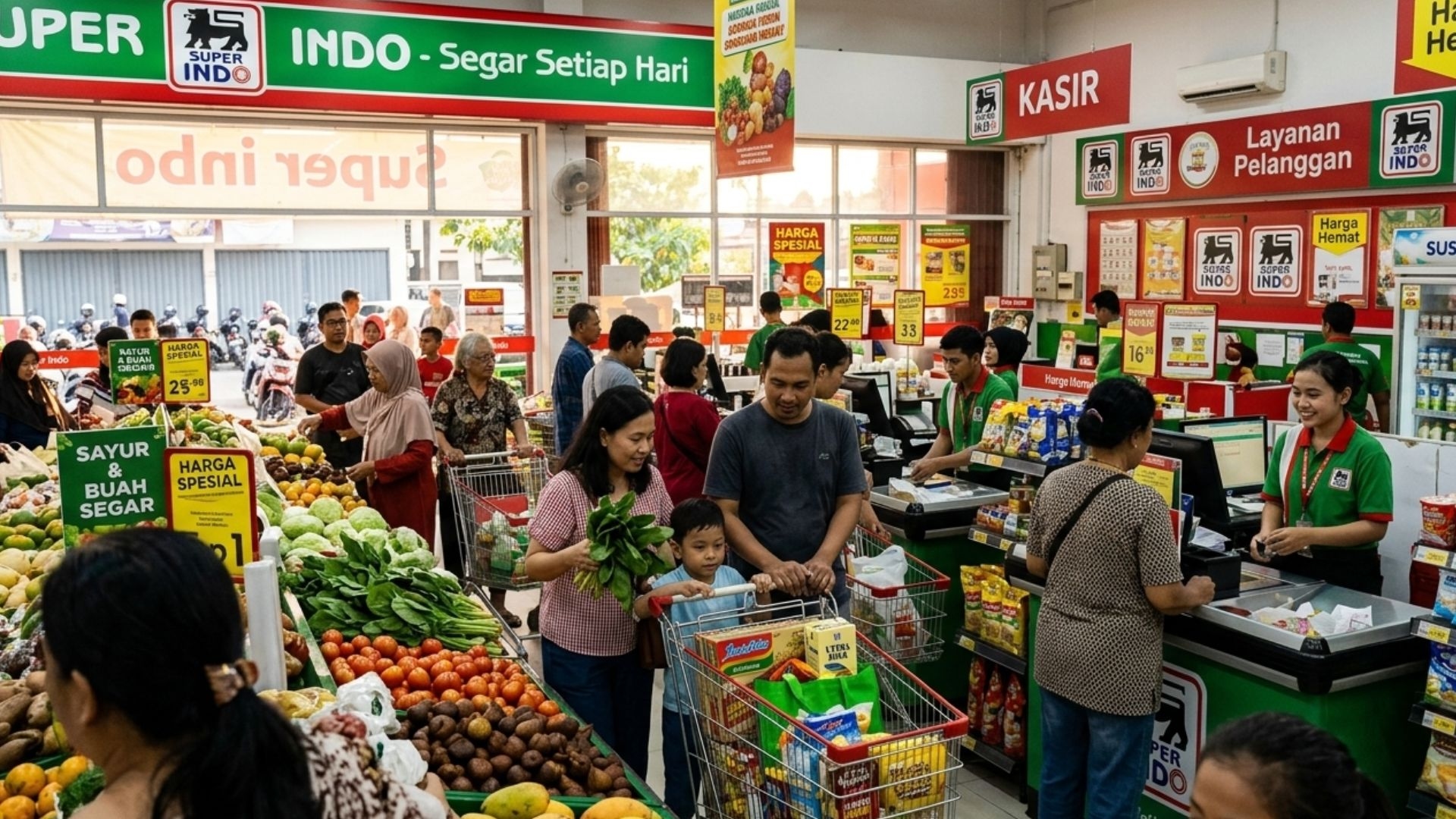 Promo Superindo Rabu 25 Maret 2026, Hari Terakhir Diskon Besar-besaran