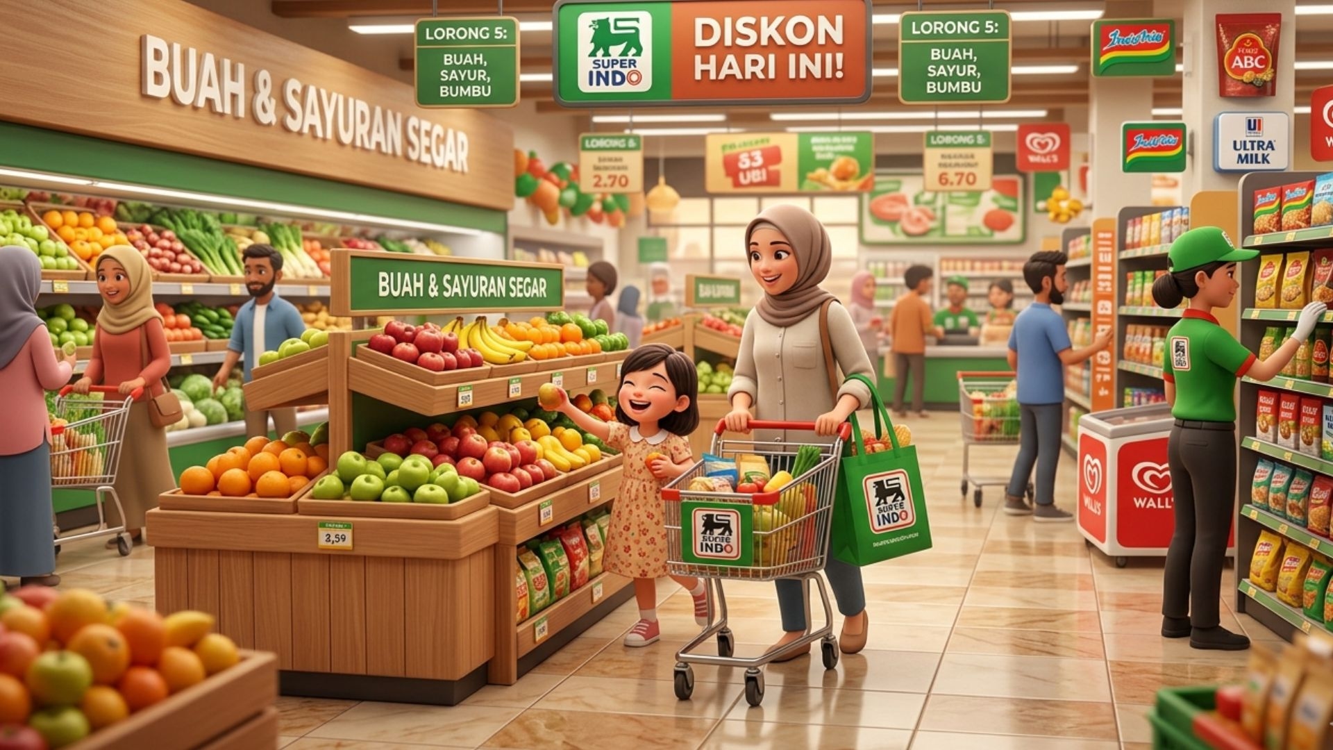 Promo Superindo Hari Ini 17 Maret 2026: Gebrakan THR Sayur Murah dan Belanja Rp500 Ribu Dapat Minyak Gratis