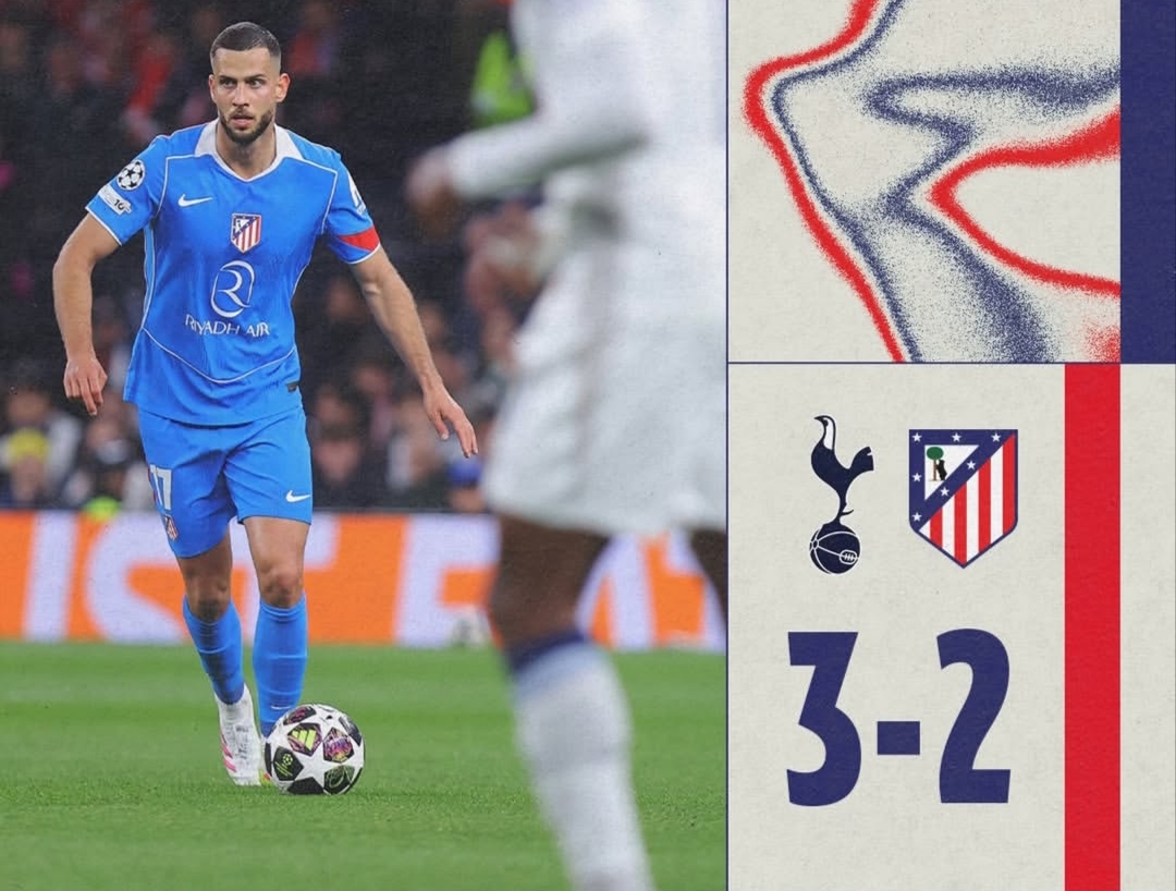 Tottenham Hotspur Kalah Agregat Meski Menang 3-2 Atas Atletico Madrid di Leg 2 16 Besar Liga Champions 