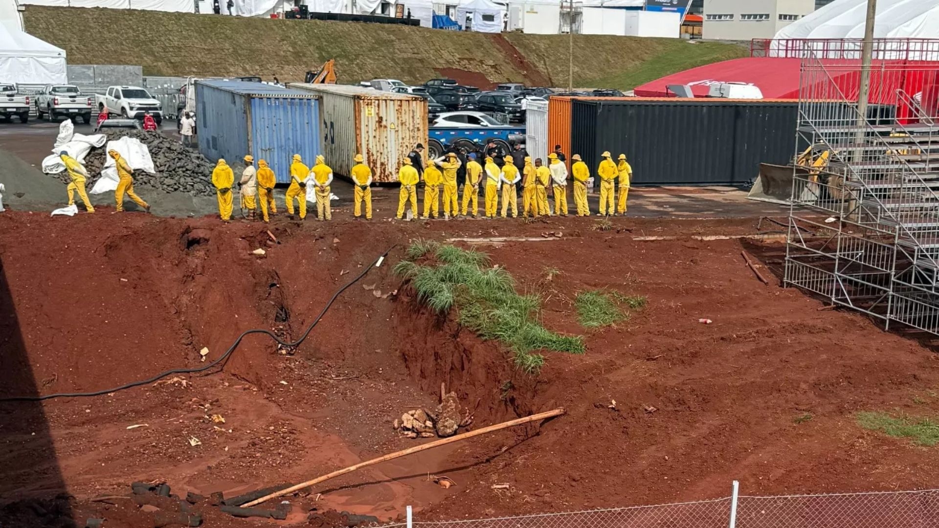 MotoGP Brasil 2026: 30 Narapidana Dikerahkan Bersihkan Sirkuit Goiania Usai Hujan Deras