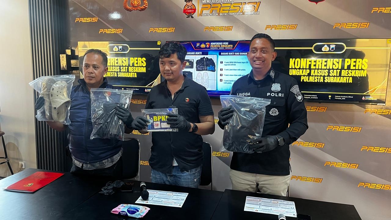 Berbekal CCTV, Polisi Ringkus Pencuri Motor di Pasar Kliwon; Motor Curian Dijual Lewat Facebook