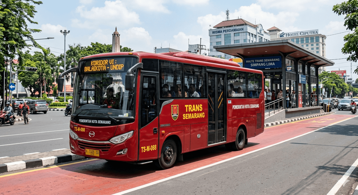 Uji Coba Rute Baru BRT Trans Semarang ke POJ-Mall 23 Disambut Positif, Okupansi Terus Meningkat