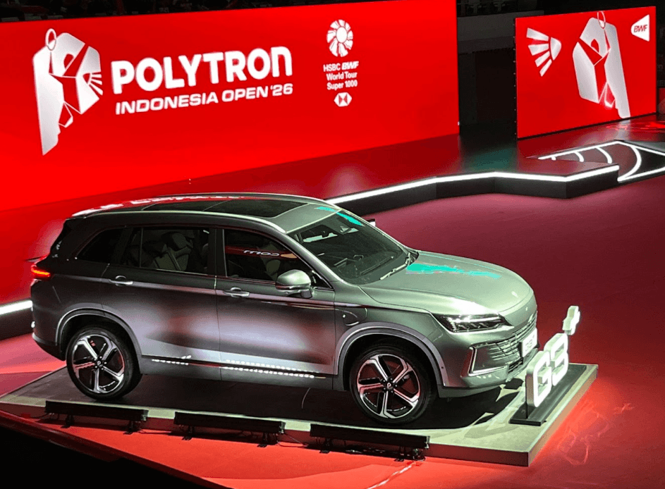 Polytron G3+ Ramaikan Indonesia Open 2026, Hadirkan Pengalaman Sportstainment dan Edukasi Kendaraan Listrik di Istora GBK Jakarta