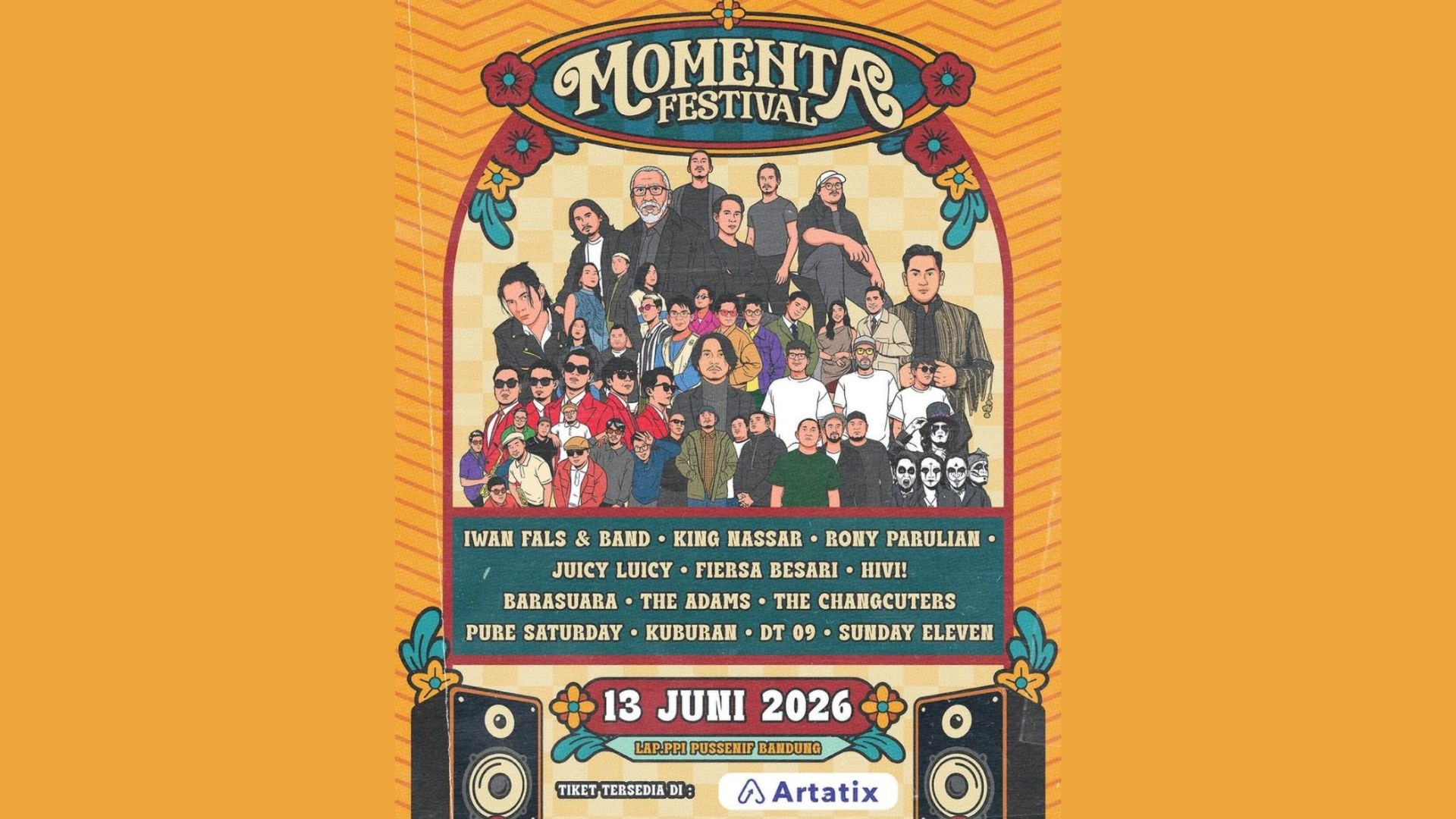 Dari Iwan Fals ke Barasuara, Momenta Festival 2026 Wadah Nostalgia dan Kreasi Anak Muda