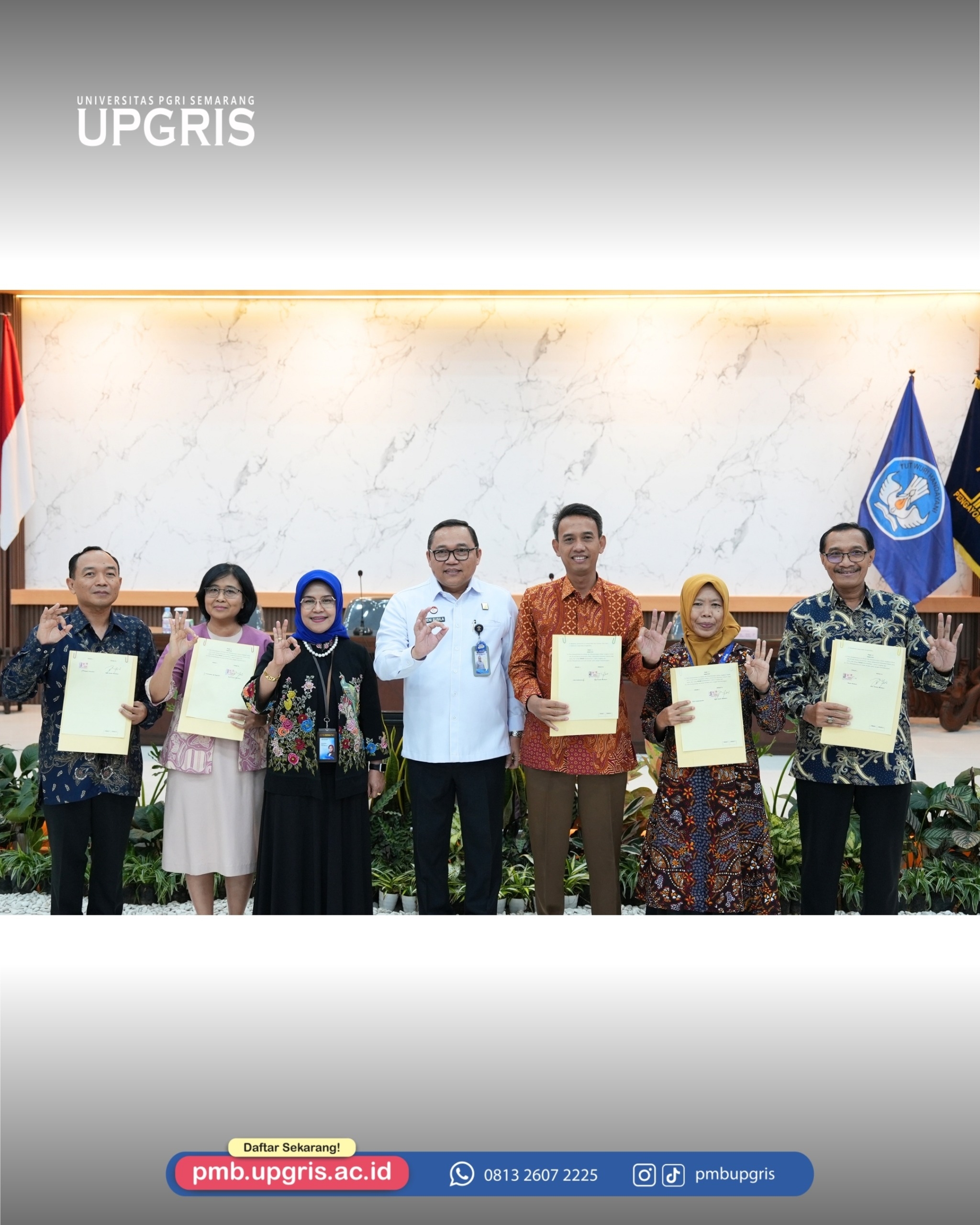 UPGRIS Perkuat Perlindungan Kekayaan Intelektual, Teken MoU dengan Kemenkum Jateng