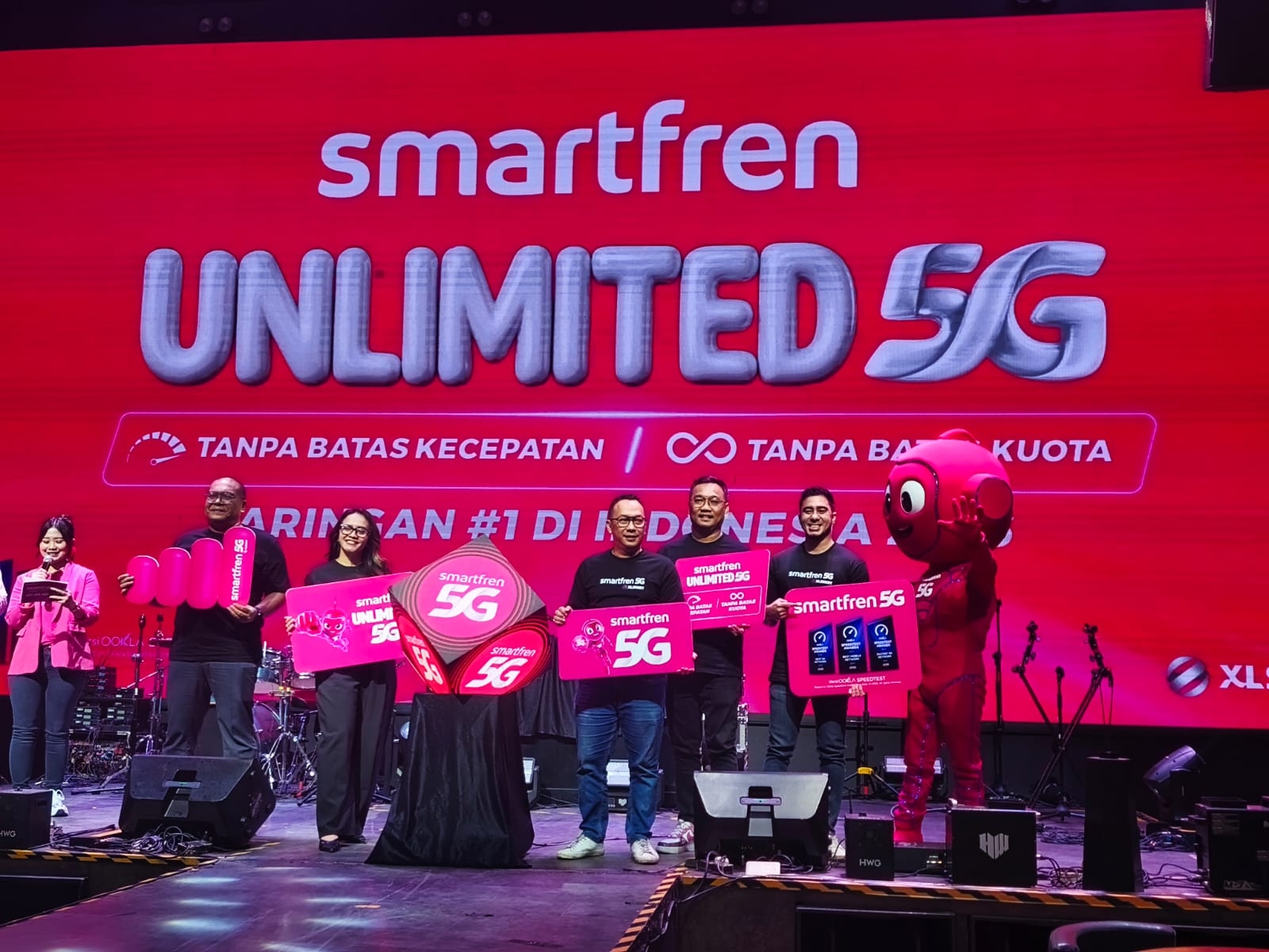 Smartfren Luncurkan Unlimited 5G di Semarang, Internet Tanpa Batas Kecepatan dan Kuota Mulai Rp40 Ribu