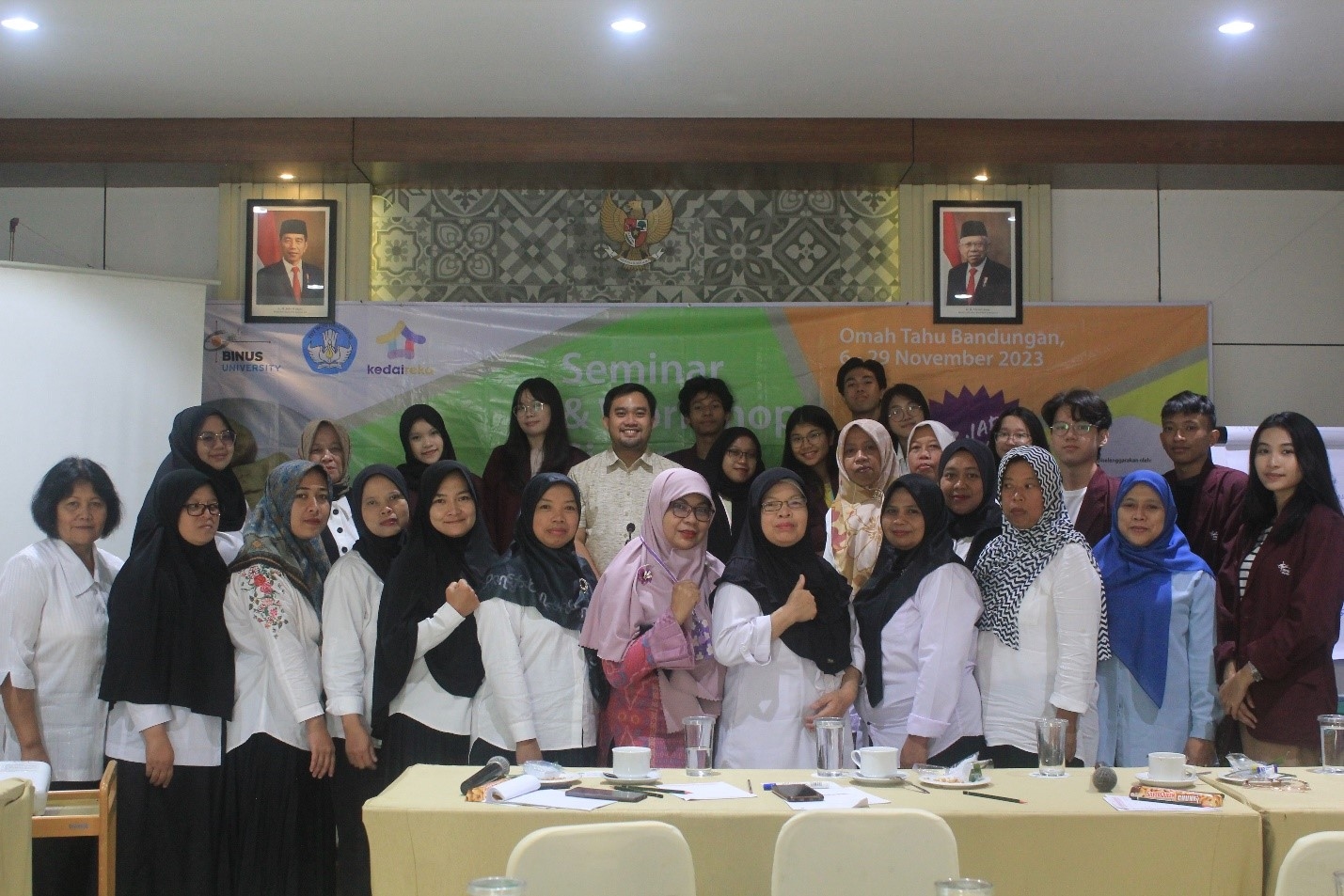 Meningkatkan kualitas produksi UMKM melalui “Seminar dan Workshop Sistem Produksi & Kualitas” oleh Teknik Industri BINUS@Semarang