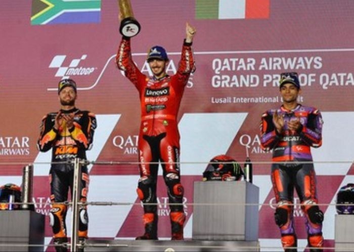 Hasil Akhir Motogp Qatar: Bagnaia Juara MotoGP Qatar 2024, Ulangi Kemenangan di Mandalika