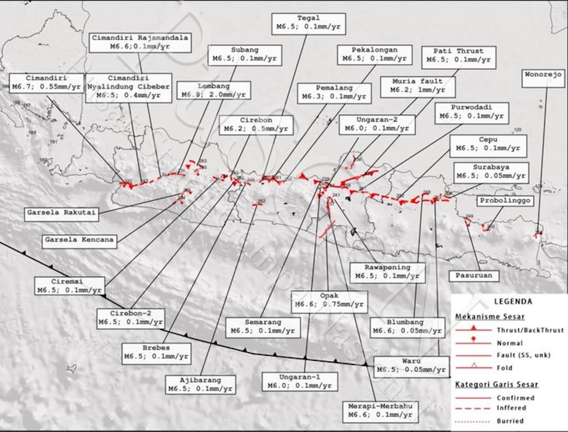 Sejarah Rembang Pati Blora Luluh Lantak Dihantam Gempa 6,8 Magnitudo Akibat Sesar Naik Pati (Pati Thrust), Kerusakan Capai 500 KM!