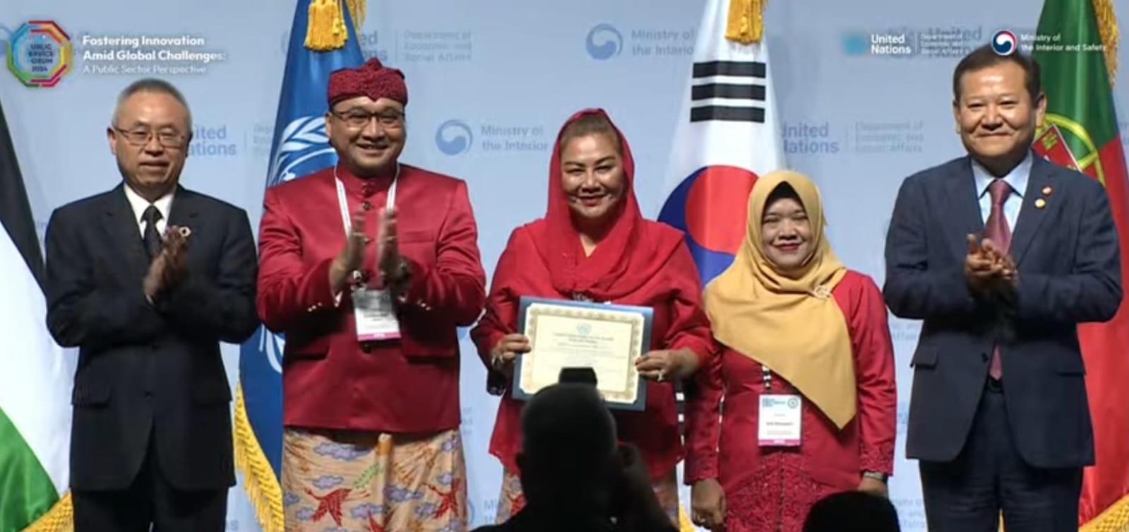 Atasi Stunting Lewat Inovasi SANPIISAN, Kota Semarang Raih Penghargaan United Nations Public Service Awards dari PBB