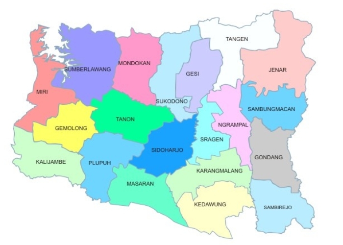 TERBONGKAR SUDAH! 5 Kecamatan di Sragen Ini Ternyata Paling Ramai, Nomor 3 Bikin Melongo!