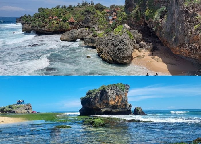 Jogja Vibes! Melihat Keindahan dan Keeksotisan Pantai Mesra, Surganya Pantai Instagramable di Gunung Kidul, Yogyakarta