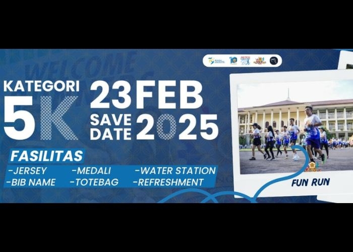 Event Vibes! Mari Meriahkan Kanogama Fun Run 2025: Lari Bersama Komunitas, Rayakan Kesehatan dan Kebersamaan di UGM!