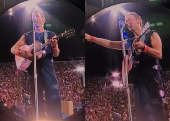 HEBOH! Chris Martin 'Kecolongan' Momen Selingkuh di Konser, Kini Beri Aba-aba Khusus Sebelum Kiss Cam! Wajib Siap-Siap Kalau Nonton Coldplay!