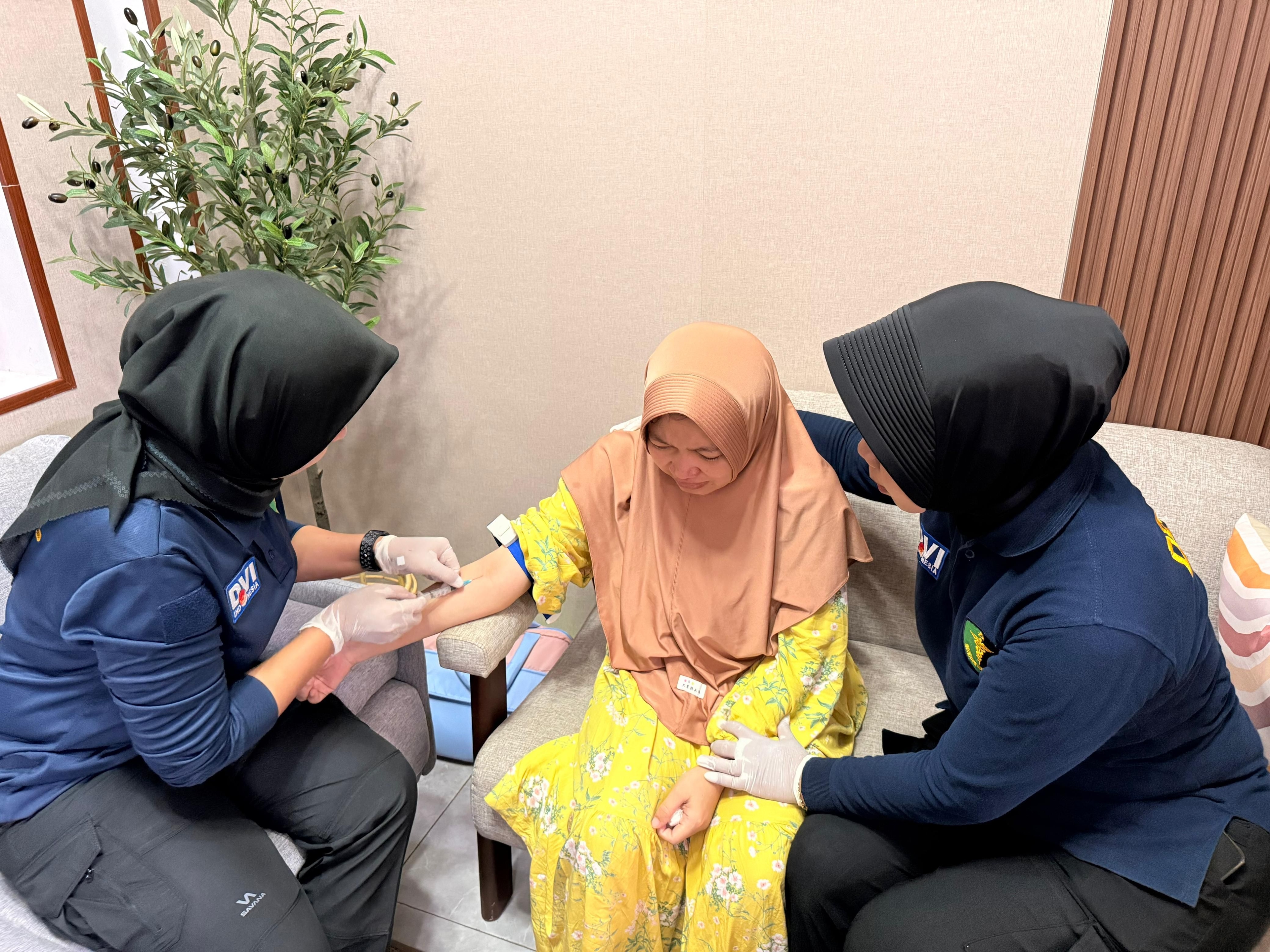 Identifikasi Korban ATR 42 500, Polda Jateng Lakukan Pengambilan Sampel DNA dan Data Antemorten