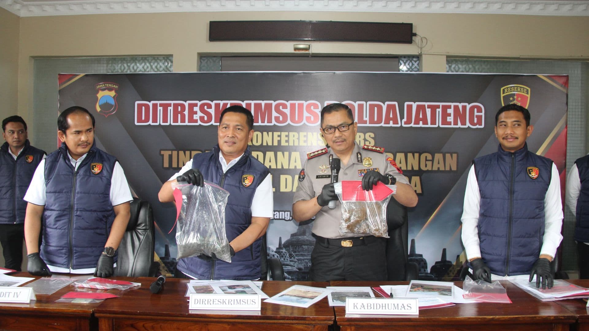 Polda Jateng Bongkar Aktivitas Tambang Ilegal di Boyolali dan Kendal