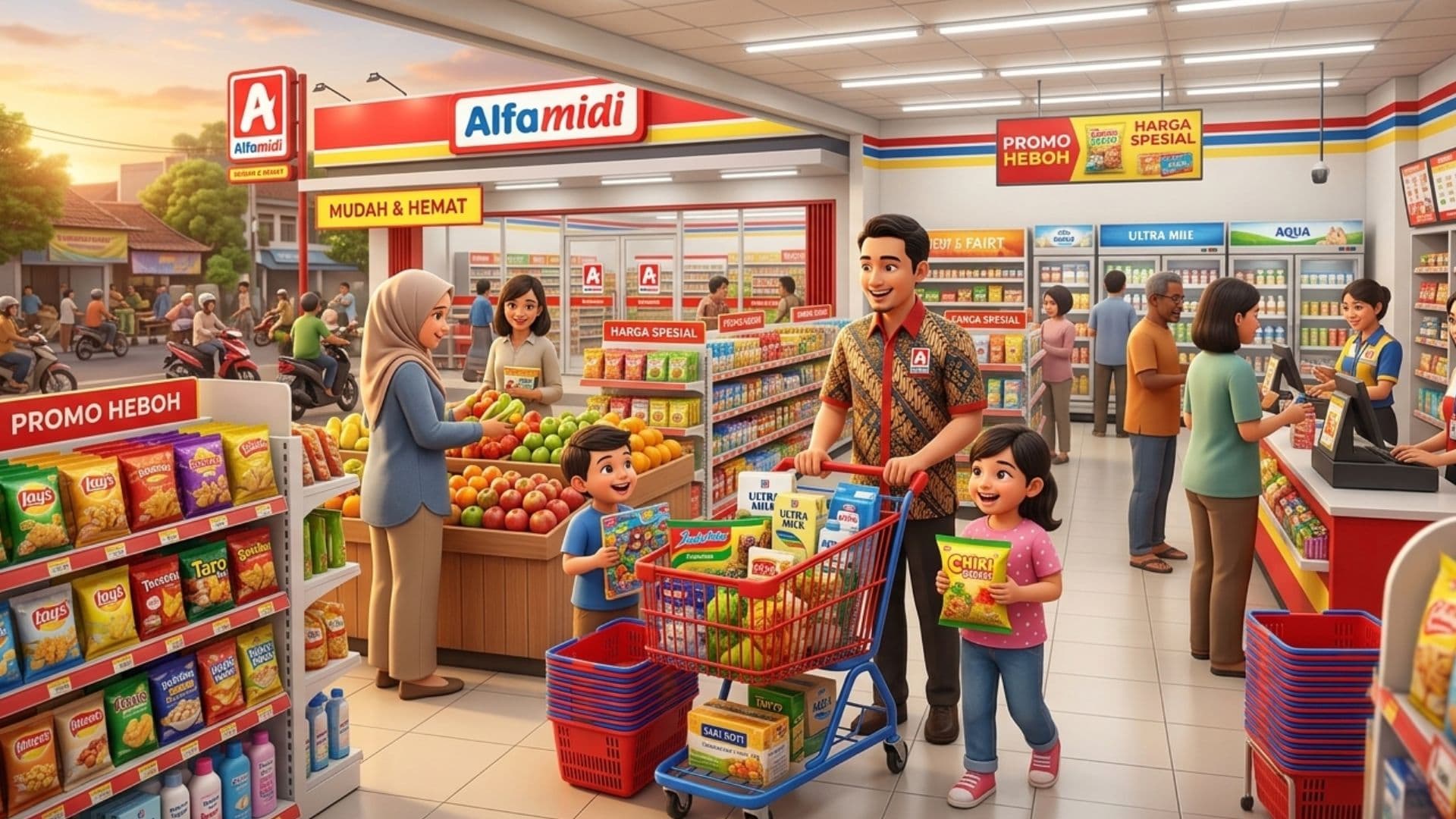 Promo Alfamidi 16-22 Maret 2026: Harga Spesial Minyak Goreng, Susu, dan Perlengkapan Rumah