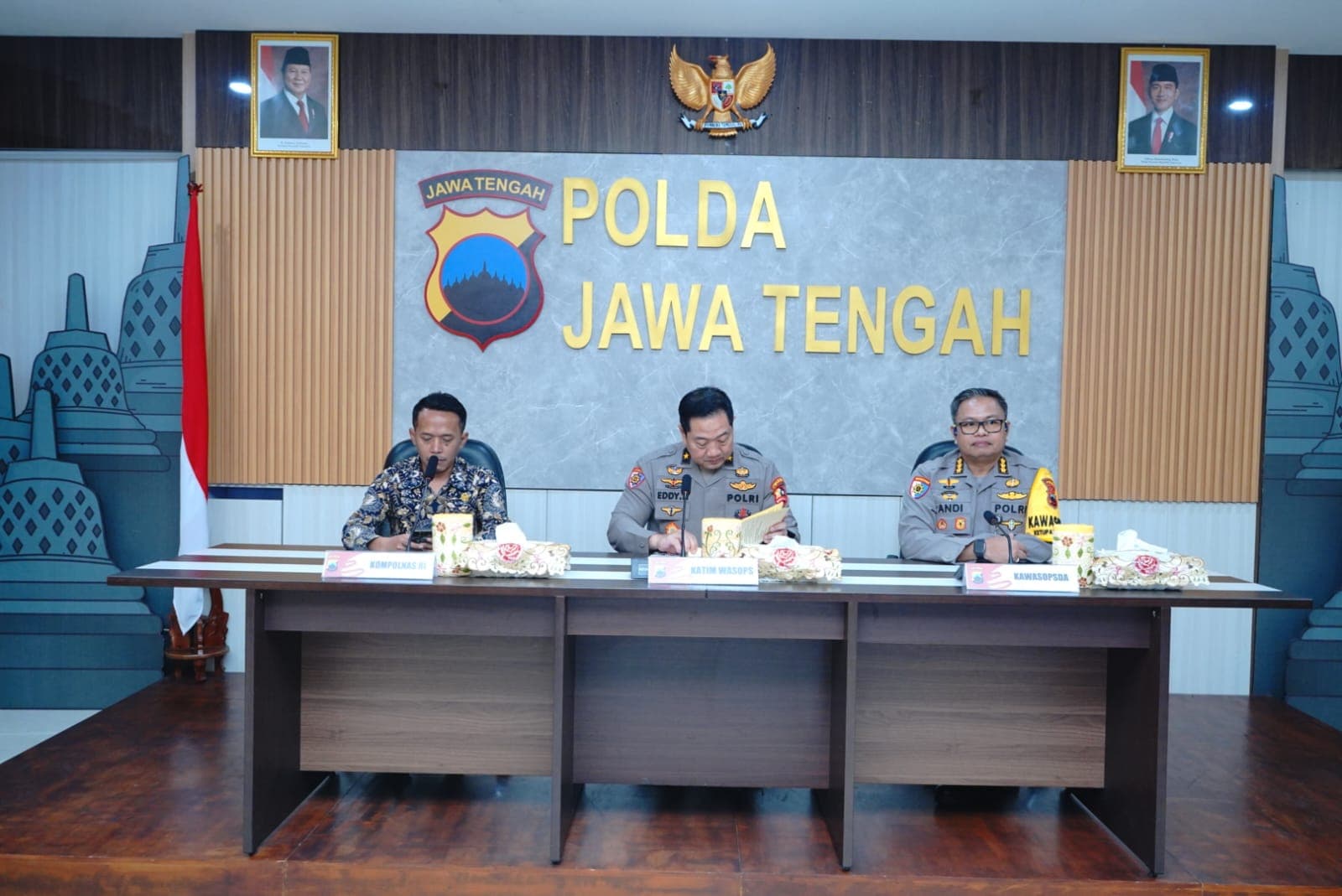 Kompolnas Awasi Pelaksanaan Operasi Ketupat Candi 2026 di Polda Jateng; Tekankan Profesionalisme