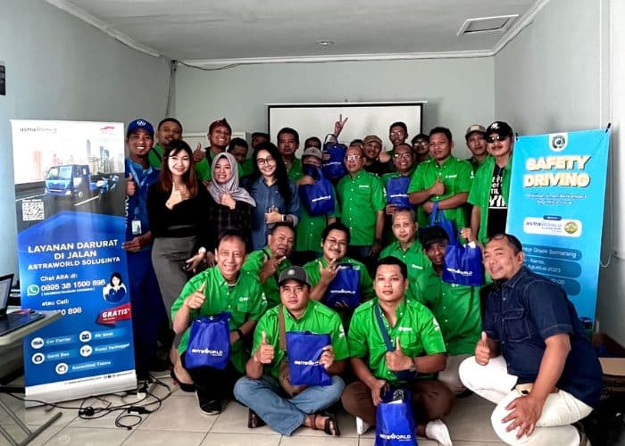 Sinergi AstraWorld - Gojek Indonesia Gelar Pelatihan Safety Driving, Tekan Angka Kecelakaan Lalu Lintas