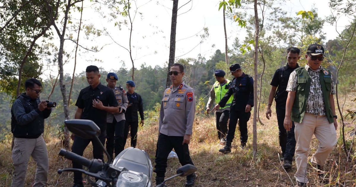 Kebakaran Gunung Lawu, Begini Kondisinya Setelah Kapolda Jateng Turun