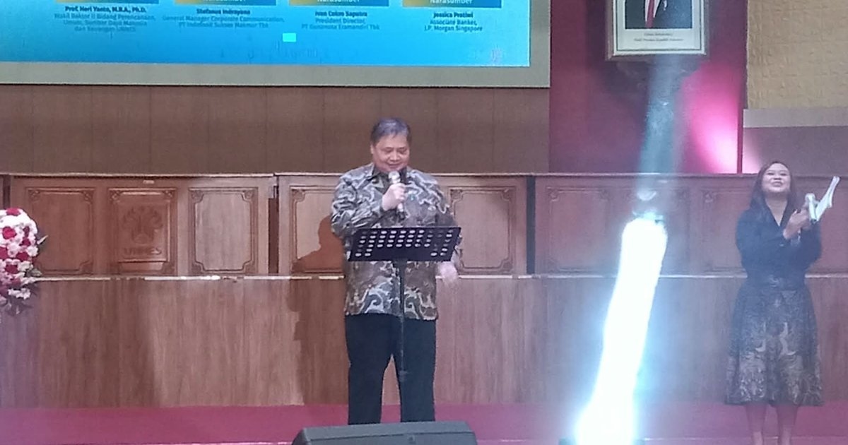 Airlangga Hartarto Ingatkan Mahasiswa UNNES Hadapi Era AI, Soroti Beasiswa dan Investasi Hilirisasi Nikel Rp180 Triliun