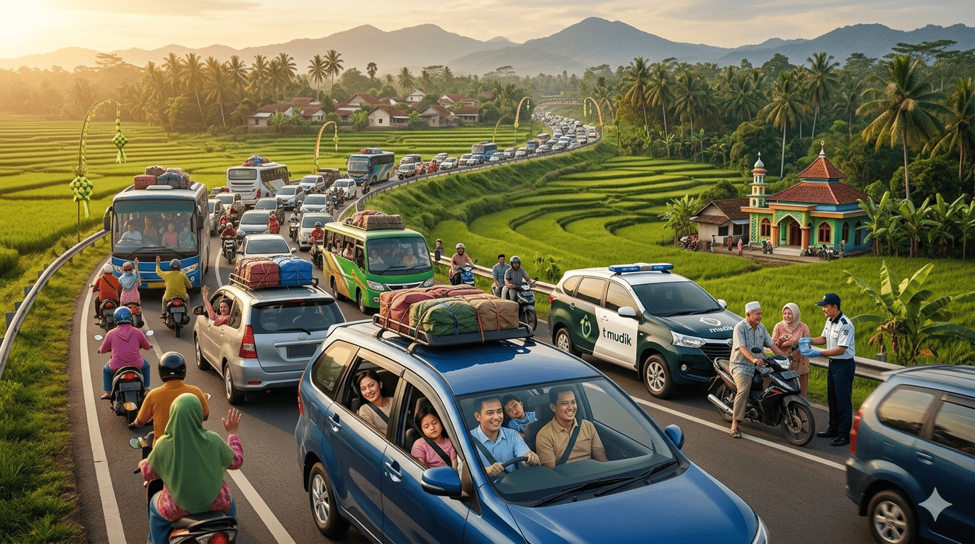 Buku Panduan Mudik 2026 Mudikpedia Terbit! Simak Info One Way, Ganjil Genap, hingga Nomor Darurat