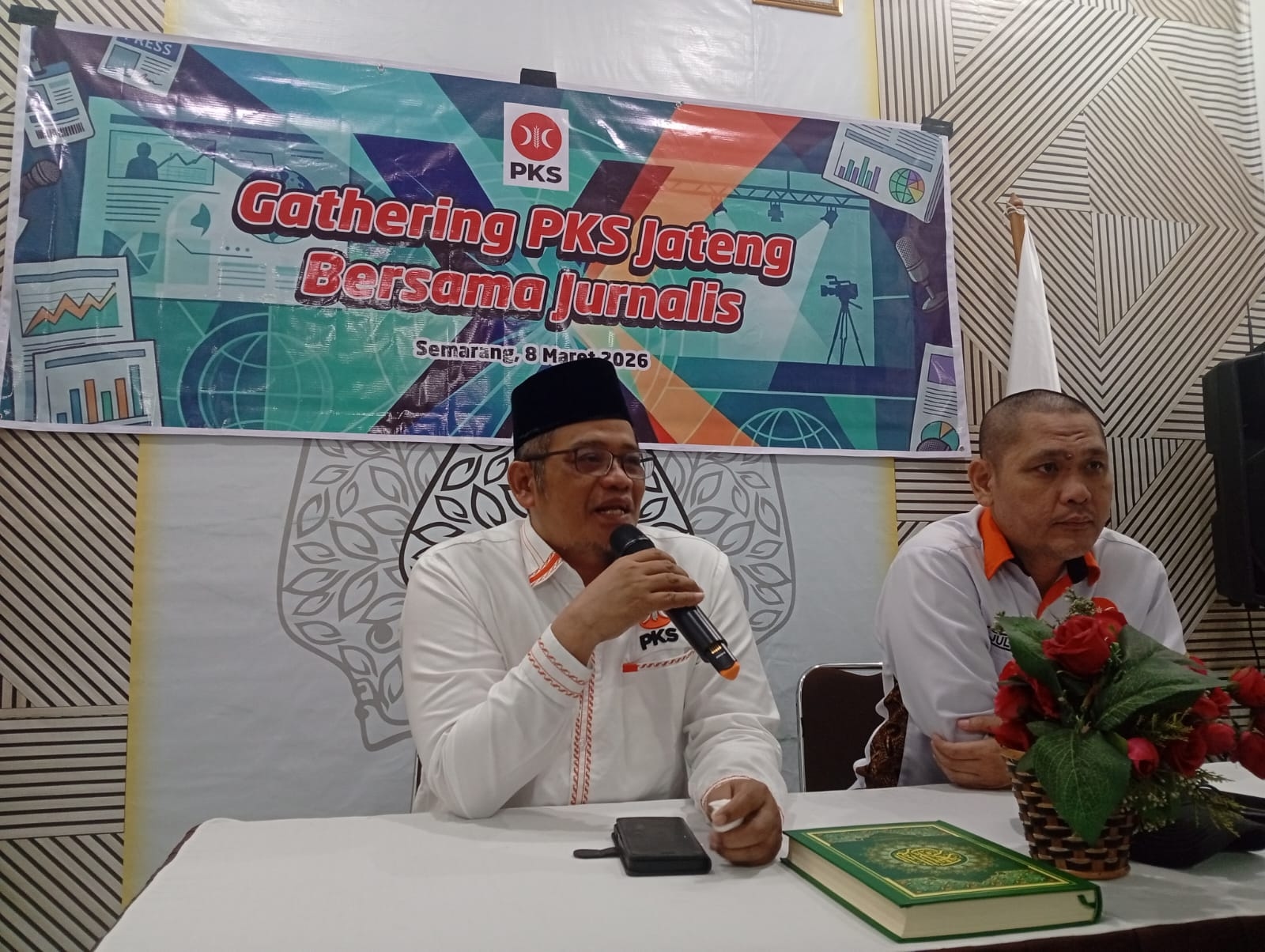 Lewat Gathering Ramadan, PKS Jateng Perkuat Komunikasi dengan Media