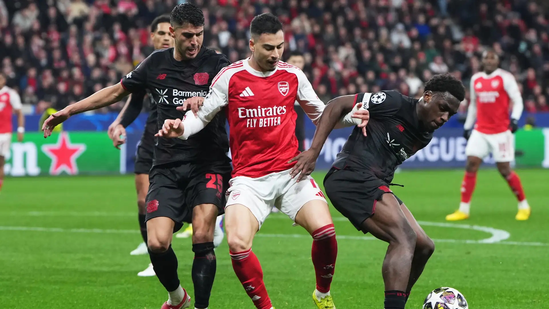 Rating Pemain Arsenal yang Ditahan Imbang Leverkusen 1-1: Martinelli 7, Saka 3, Gabriel 3