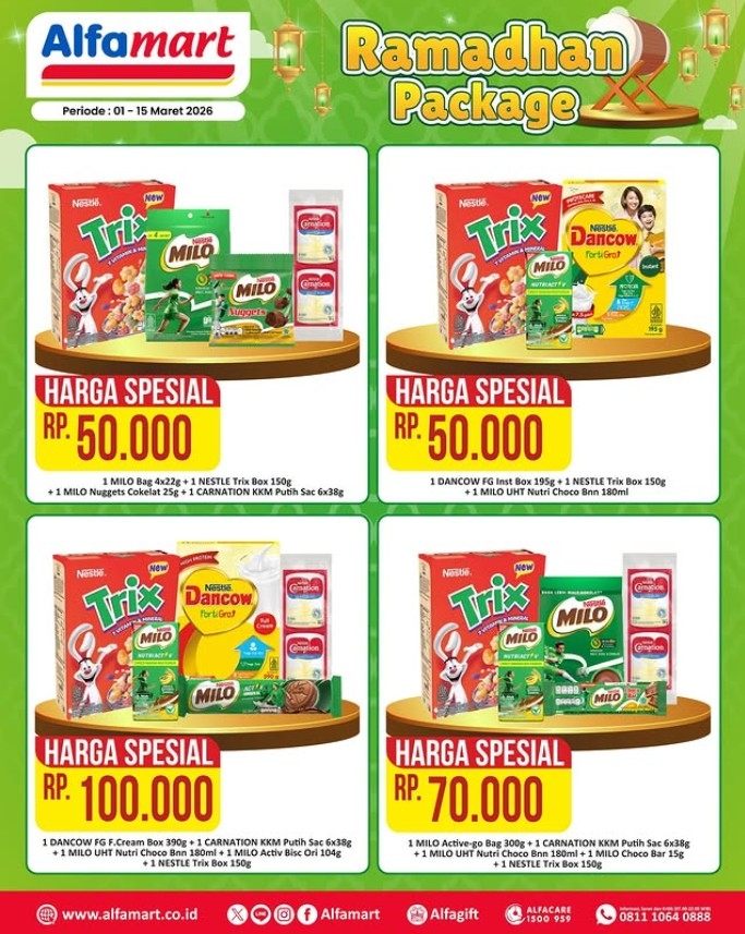 Promo Alfamart Hari Ini 12 Maret 2026: Tebus Murah Minyak Goreng Rp36.900, Belanja Rp75 Ribu Saja