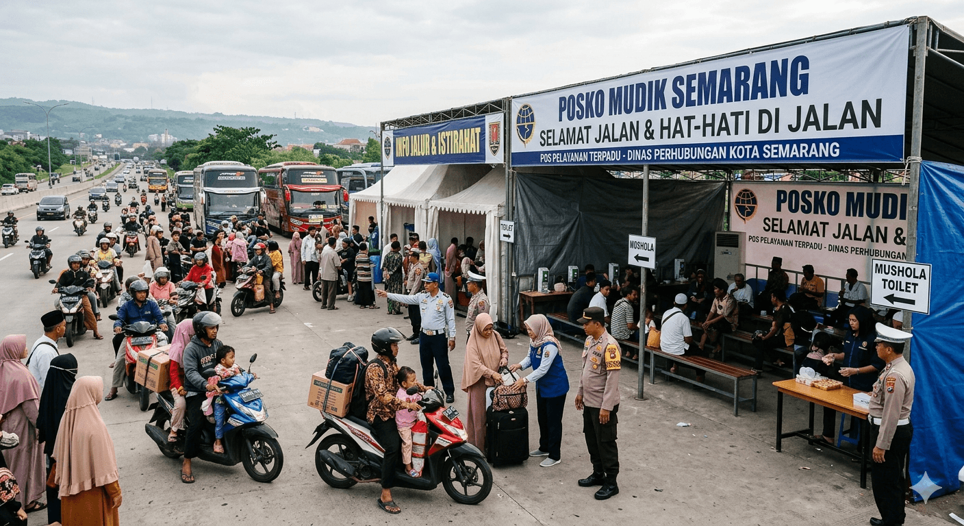Dinkes Semarang Siapkan Posko Kesehatan dan Ambulan Gratis selama Arus Mudik Lebaran 2026