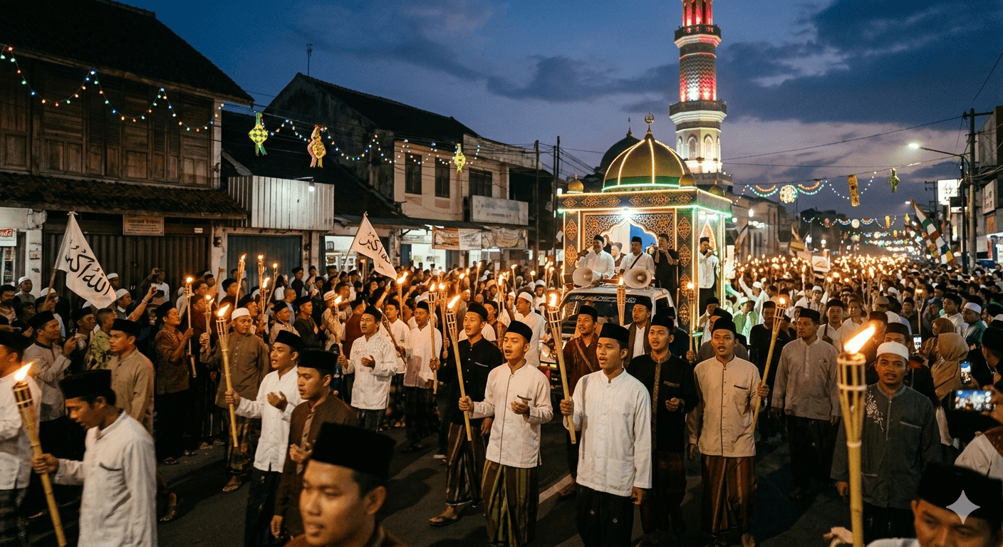 Kapan Malam Takbiran Lebaran 2026? Ini Perbedaan Jadwal Muhammadiyah dan Pemerintah