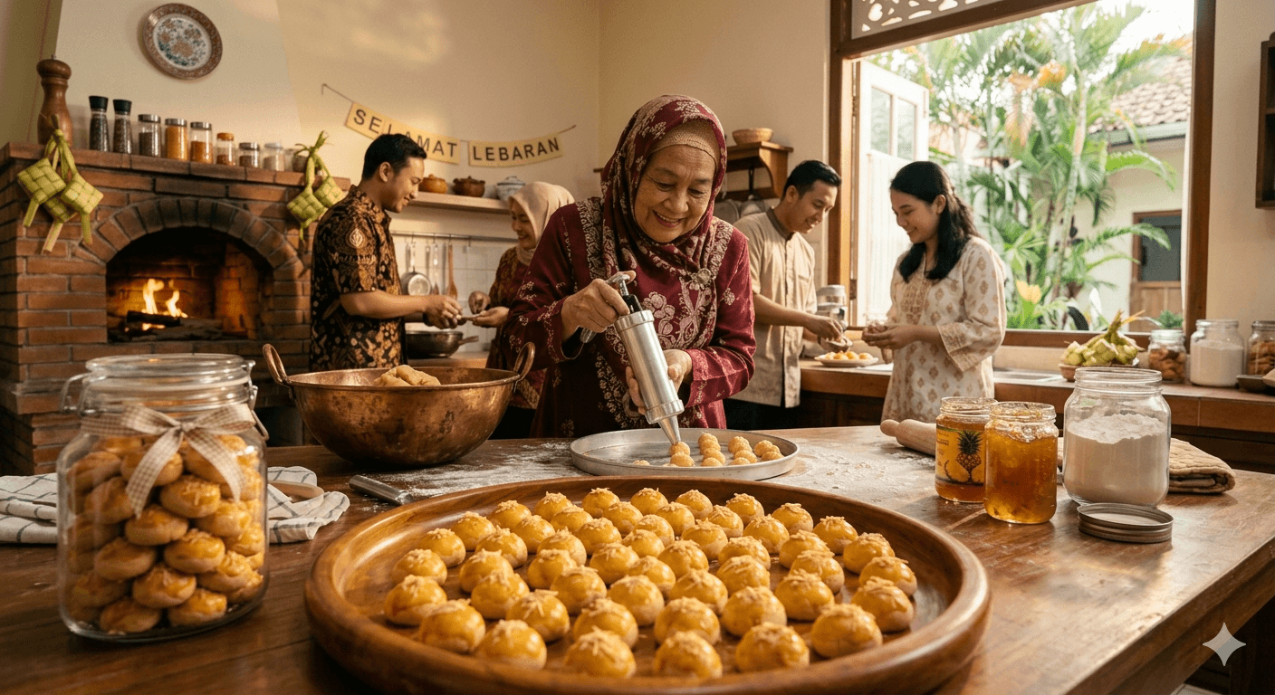 5 Resep Kue Kering Wajib Ada saat Lebaran 2026, dari Nastar hingga Semprit Anti Gagal!