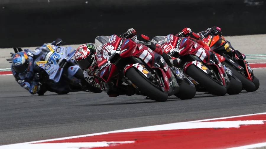 Ngeri! Dua Lap Terakhir MotoGP Amerika Jadi Mimpi Buruk bagi Francesco Bagnaia