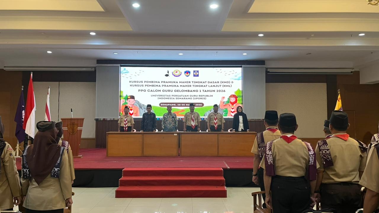 UPGRIS Gelar KMD dan KML, Cetak Calon Pembina Pramuka Profesional dan Berkarakter