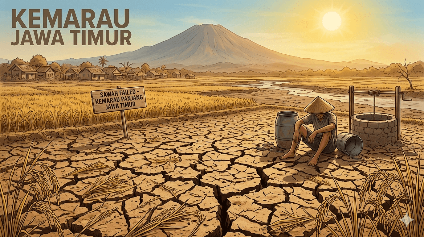 Waspada! Daftar Wilayah Jatim yang Mulai Masuk Musim Kemarau April 2026 Versi BMKG