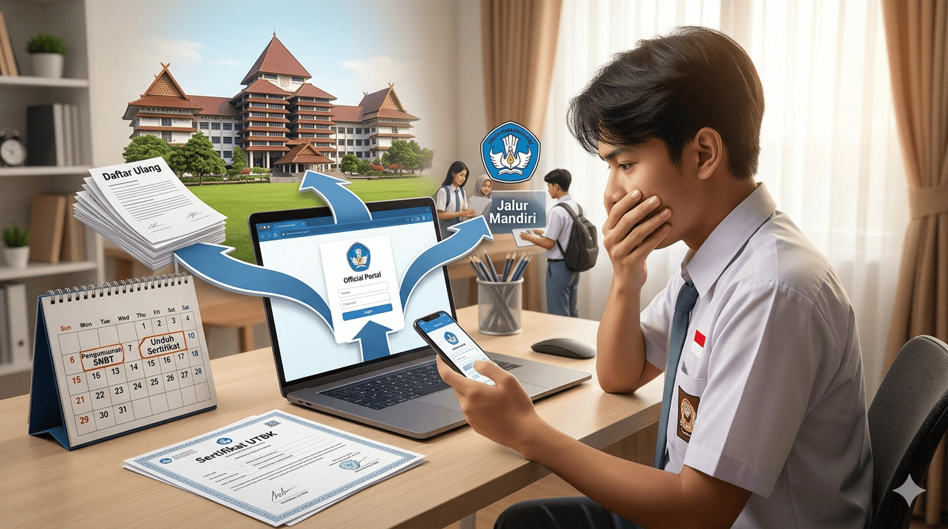Link Pengumuman UTBK SNBT 2026, Simak Cara Cek dan Daftar Mirror PTN, Cek Hasil Kelulusan di Sini!