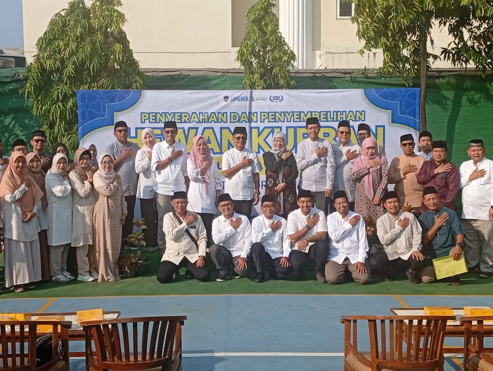 Idul Adha di UPGRIS: 7 Sapi dan 4 Kambing Dikurbankan, Refleksi Kepemimpinan Nabi Ibrahim di Kehidupan Kampus