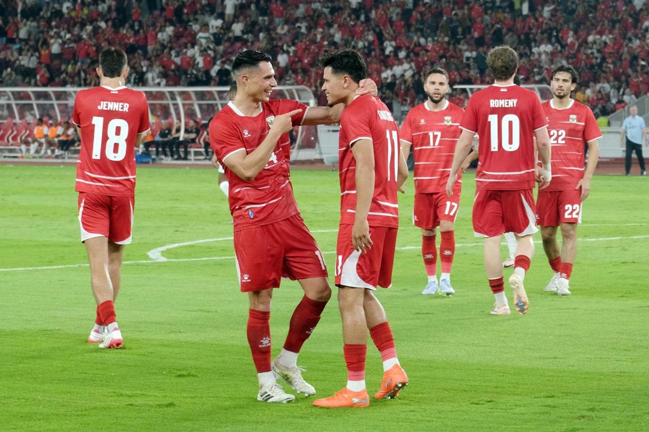 Indonesia vs Oman: Garuda Lepas Kutukan 38 Tahun, Menang 3-0 Ditandai Debut Mathew Baker