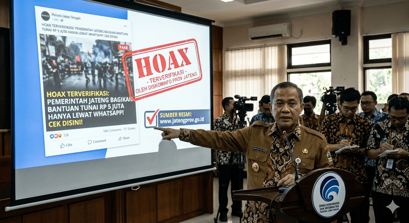 Hoaks, Buzzer, dan Influencer Viral: Diskominfo Jateng-Udinus Bedah Ancaman di Media Sosial