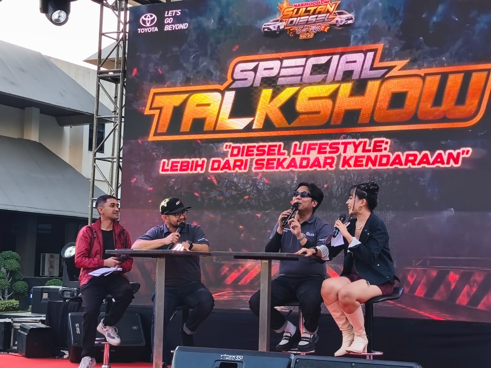 Nasmoco Sultan Diesel 2026 Pecah! Gofar Hilman Ajak Pecinta Toyota Diesel Berbagi Pengalaman, New Hilux Jadi Bintang Acara