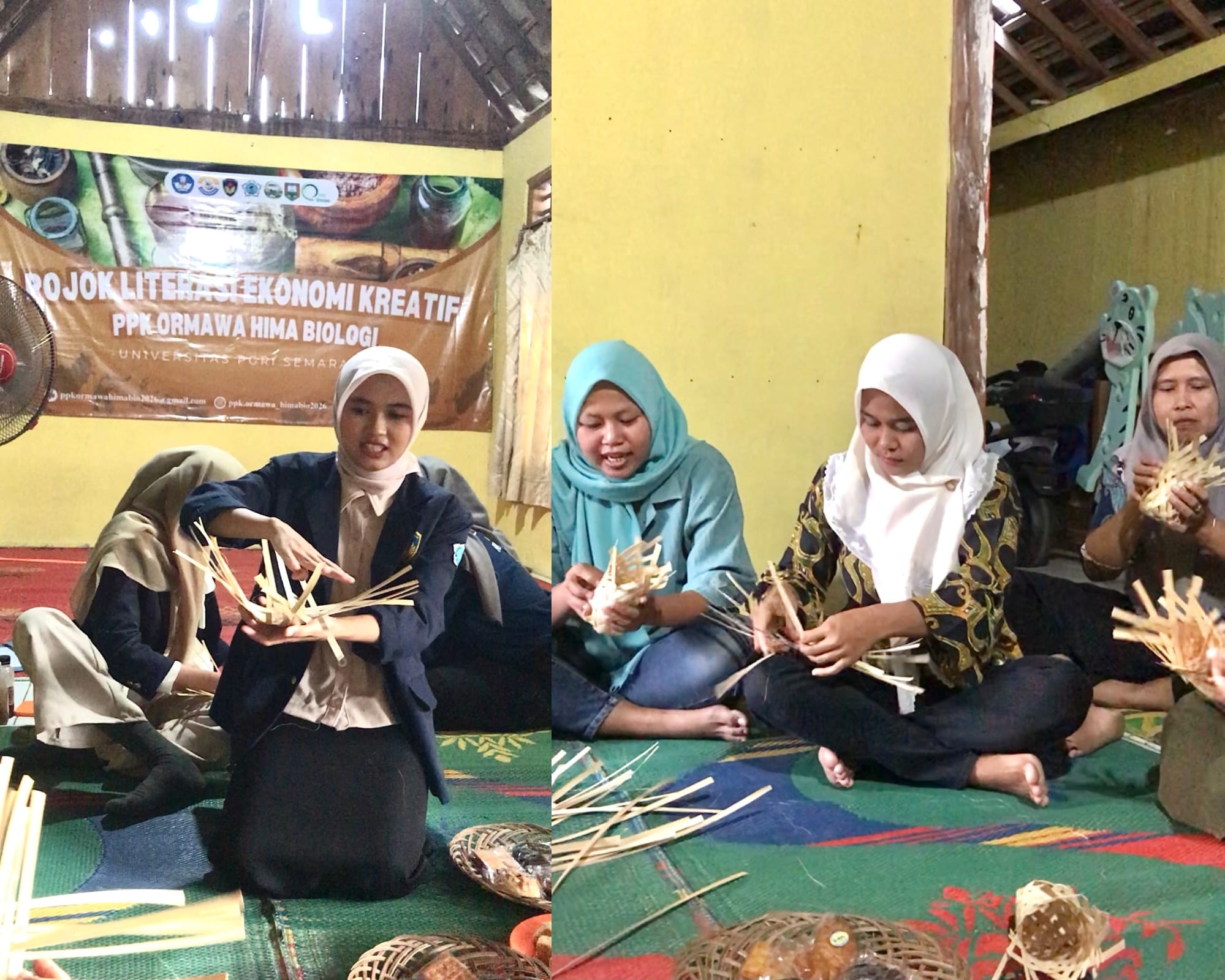 PPK Ormawa Hima Pendidikan Biologi UPGRIS Dampingi Warga Desa Lembu Ciptakan Produk Inovatif Berbasis Potensi Lokal