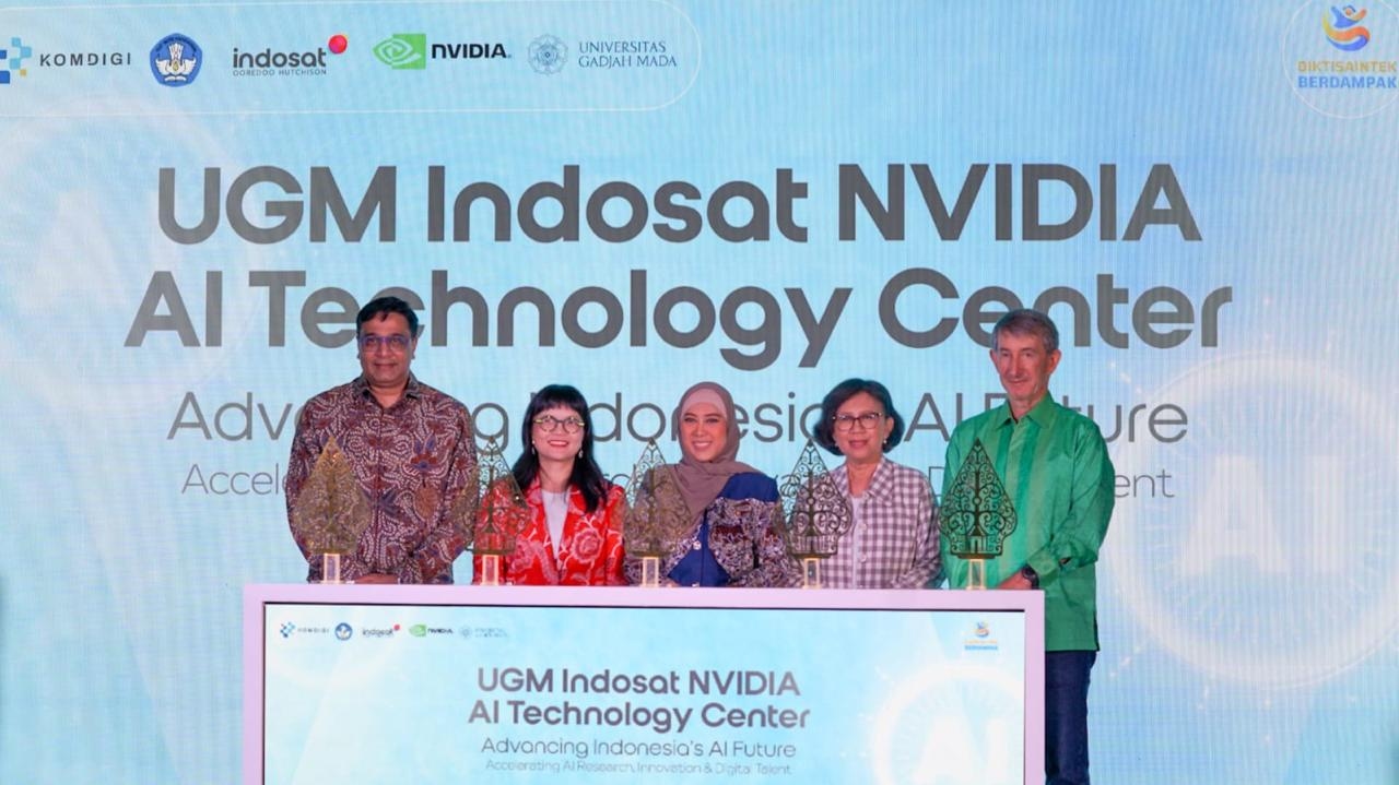 UGM, Indosat, dan NVIDIA Resmikan Pusat AI Pertama Berbasis Kampus di Indonesia
