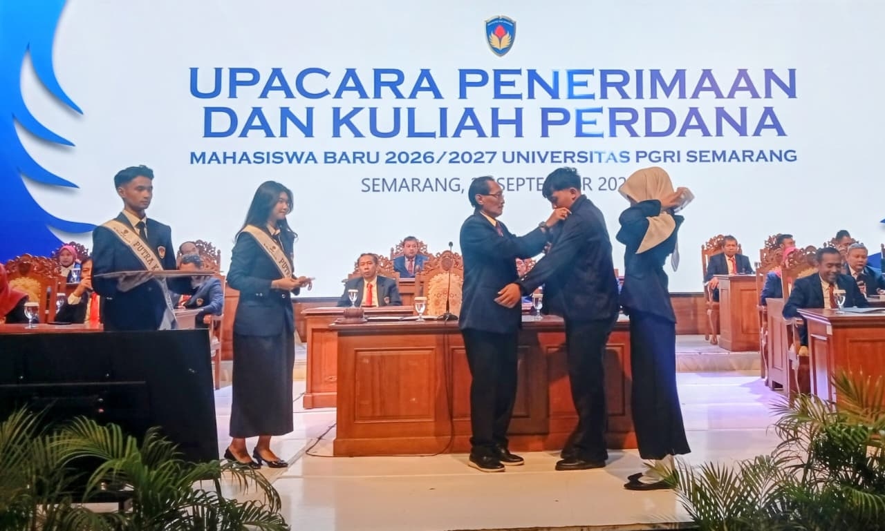 3.727 Mahasiswa Baru UPGRIS Siap Tempuh Dunia Kampus, Rektor: Jangan Cuma Datang, Kuliah, Pulang