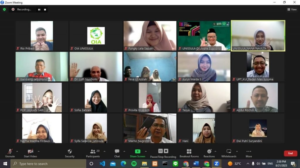 Unissula Semarang Kirim Mahasiswa Kuliah ke Belanda dan Malaysia