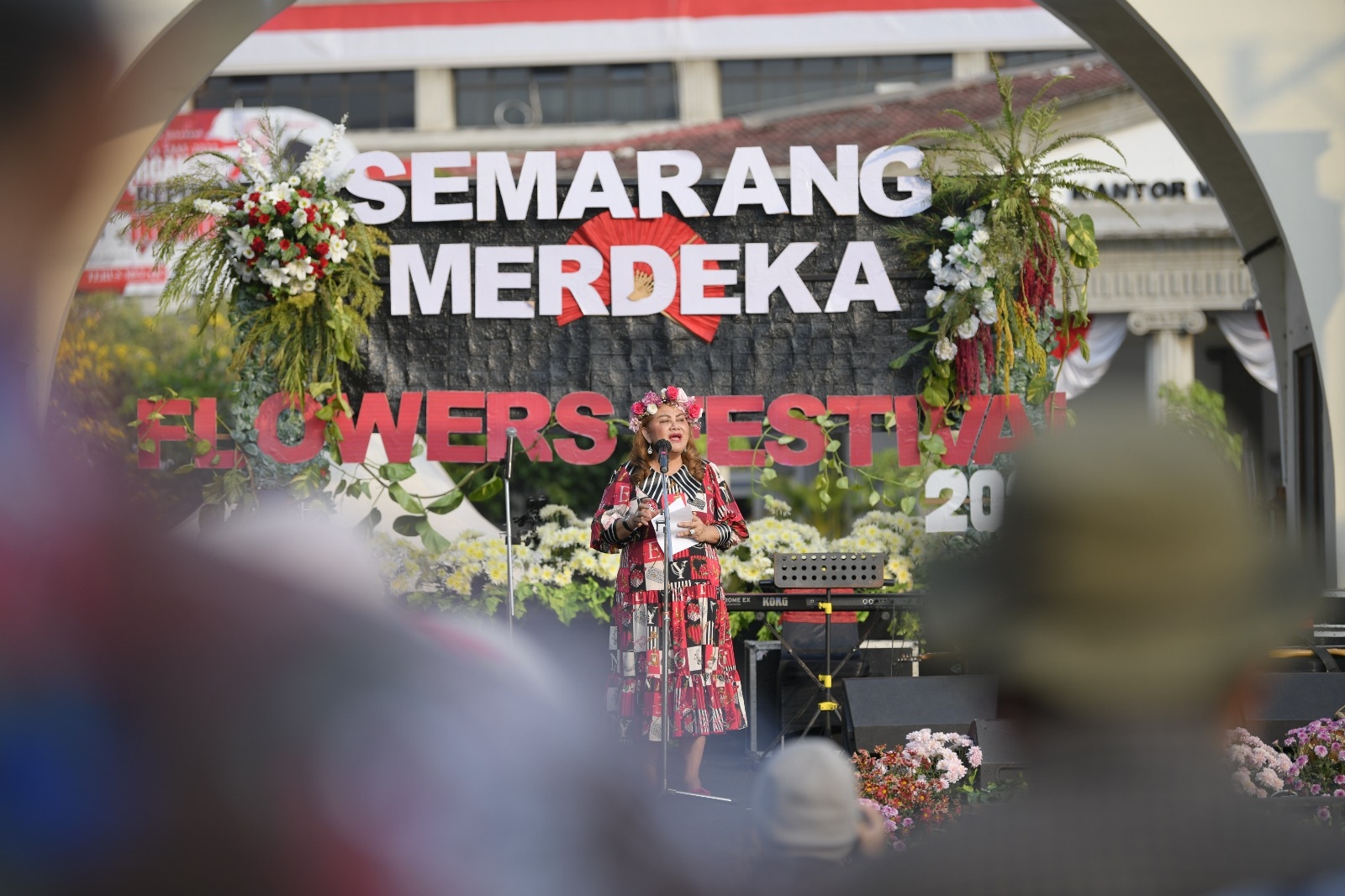 Semarang Merdeka Flowers Festival Sukses Memukau Masyarakat Semarang