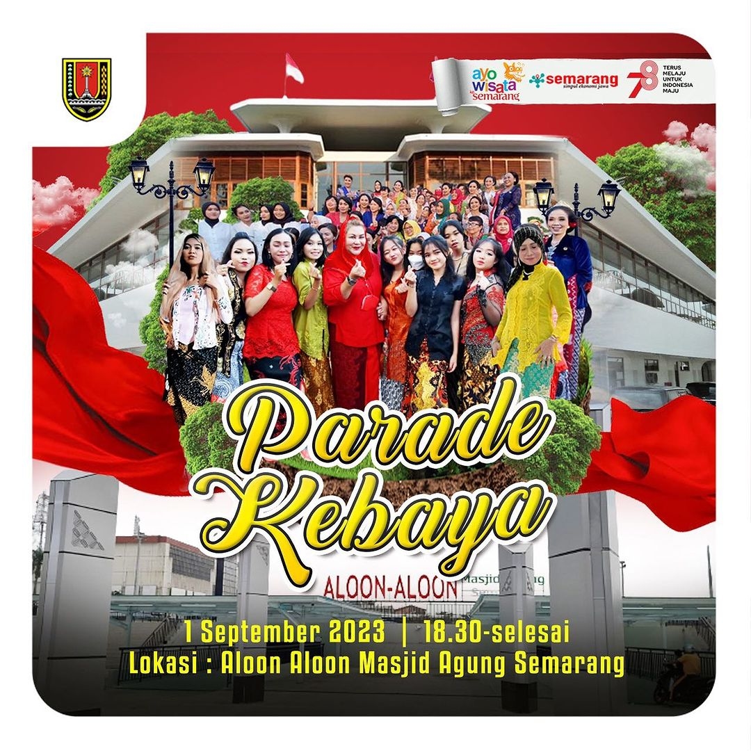 Kembalikan Kejayaan Kebaya, Pemkot Semarang Gelar Parade Kebaya