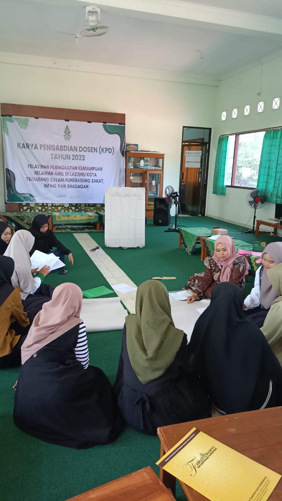 Dosen FDK UIN Laksanakan Pengabdian Dengan Acara Pelatihan Amil Zakat