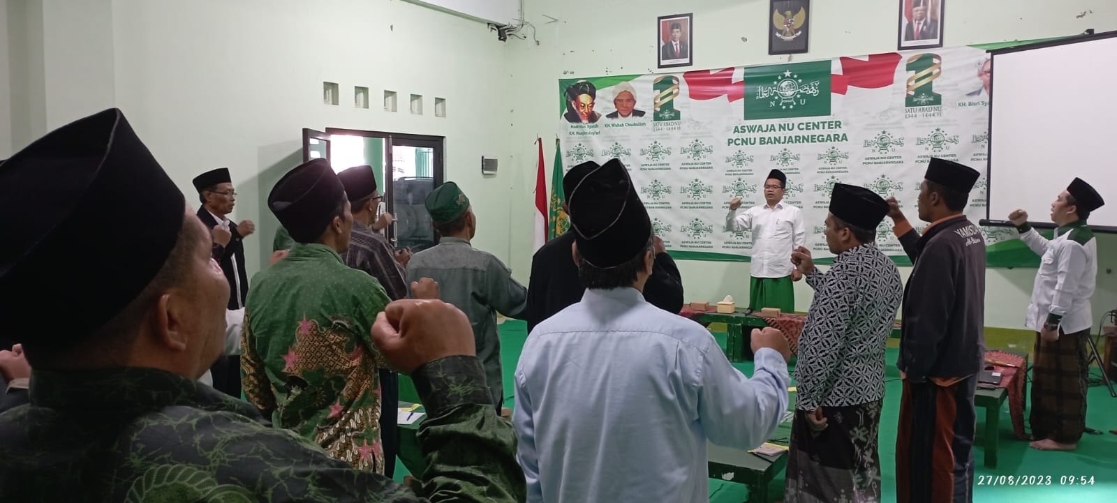 Konferwil PWNU Jateng Ditunda, Dukungan Kepada Kiai Rofiq Menggema di Banjarnegara