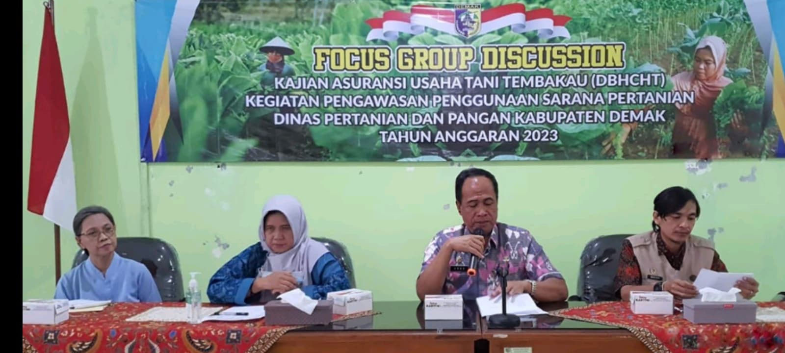 Kajian Asuransi Usaha Tani Tembakau Dikaji Bersama Tim dari UNS
